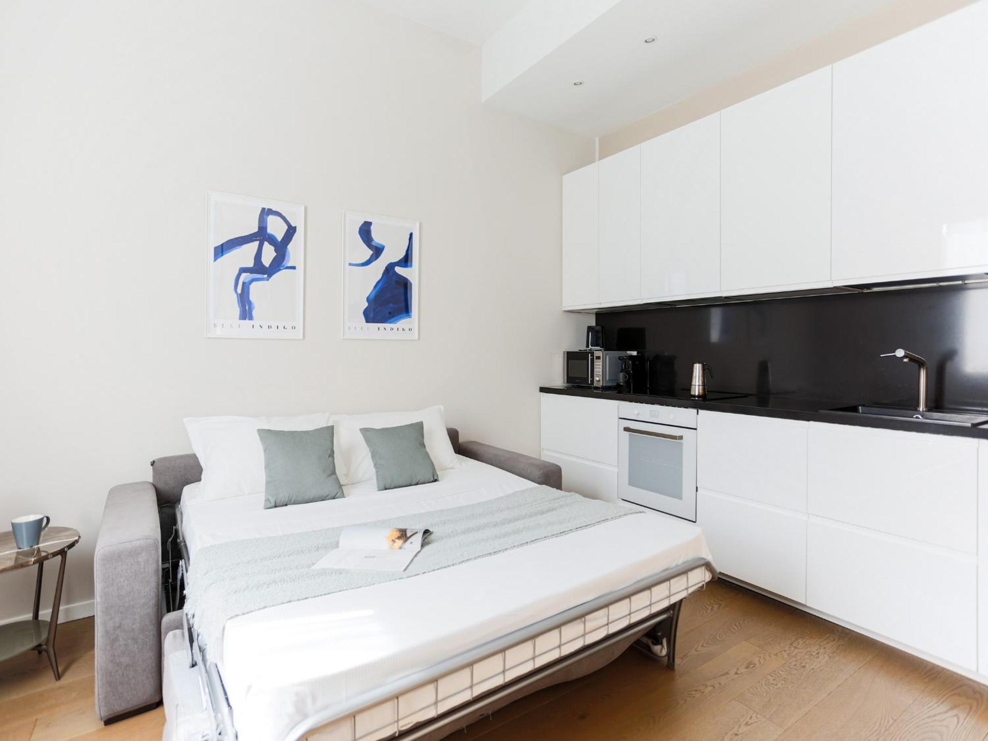 The Best Rent - One-Bedroom Apartment In Moscova Milan Bagian luar foto
