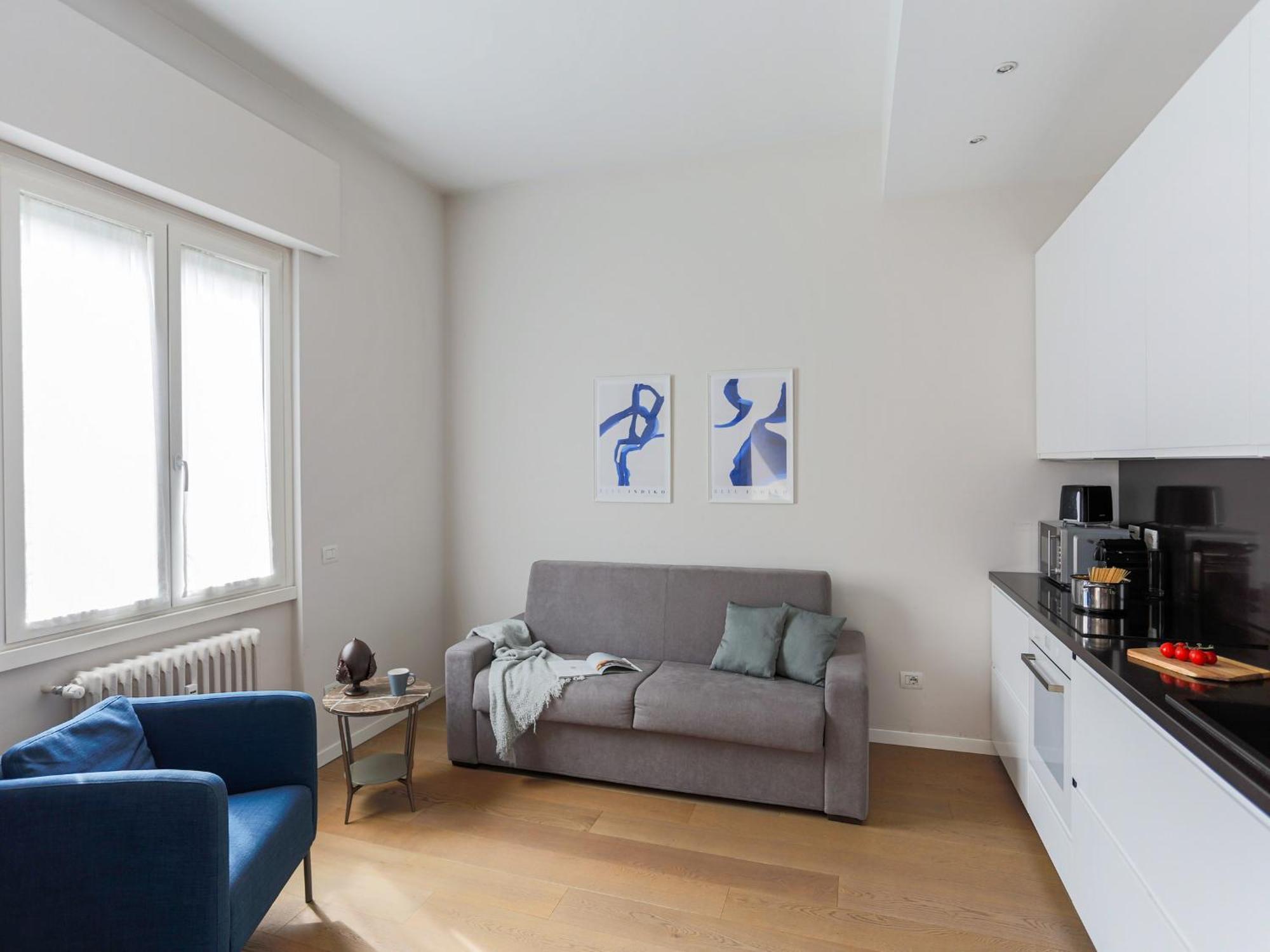 The Best Rent - One-Bedroom Apartment In Moscova Milan Bagian luar foto